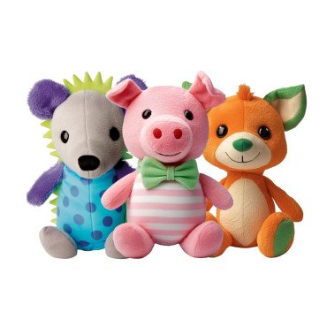 Animal plush collection - colorful plush animals